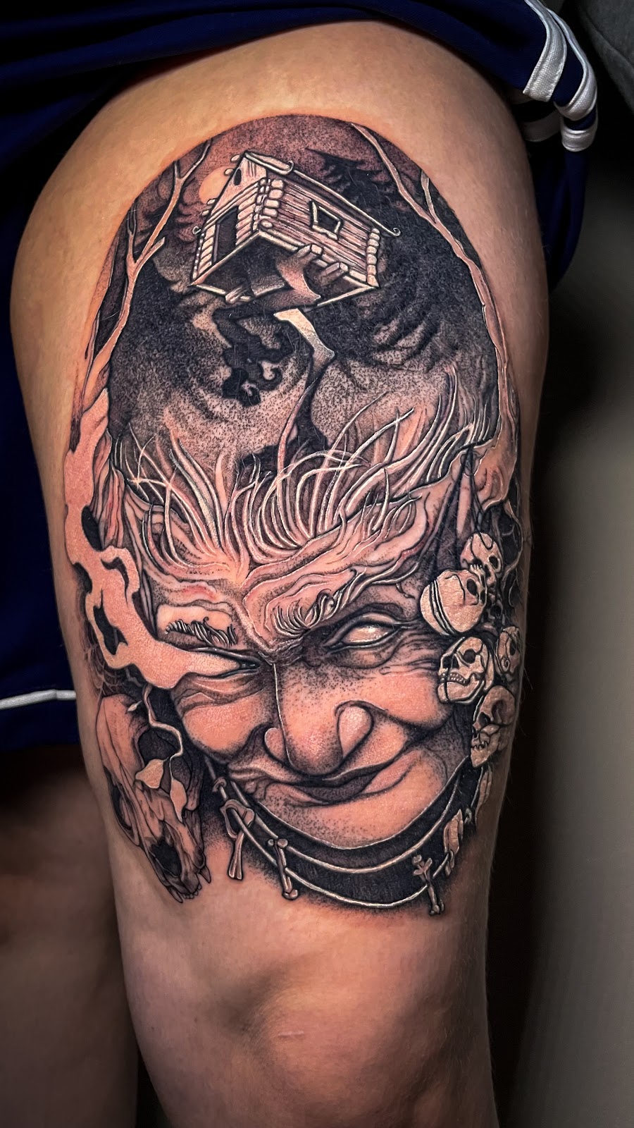 Tatuaggio custom realizzato da Tattoo Ink Bergamo