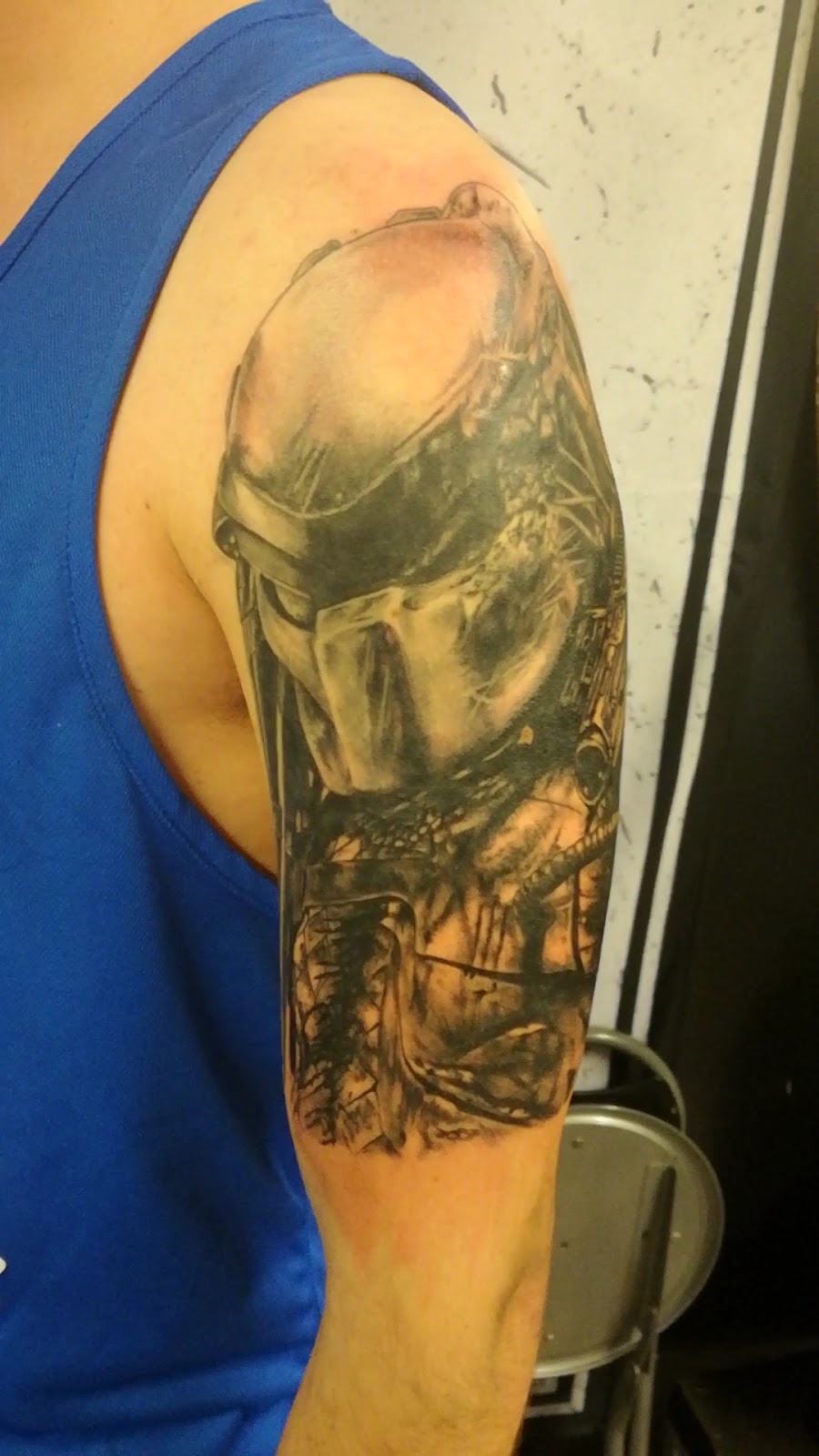 Tatuaggio cover-up realizzato da Tattoo Ink Bergamo